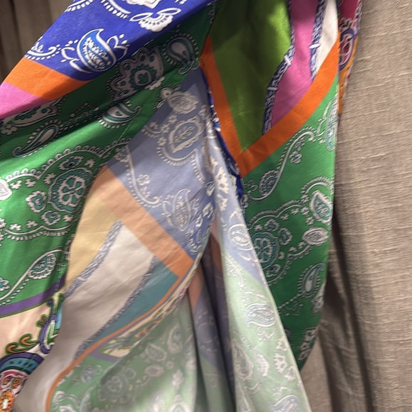 Multicolor Paisley Swim Cover-Up 1X - Picture 5 of 5